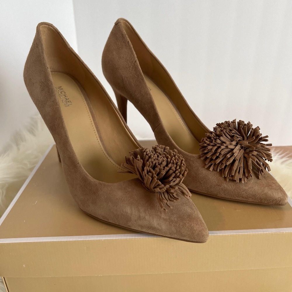Michael Kors Suede Heel